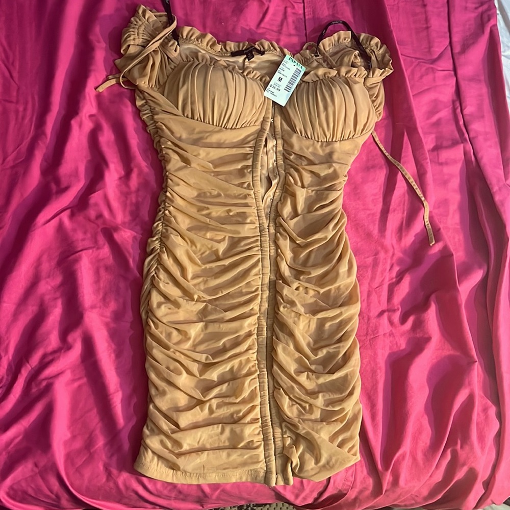 Nude Short Dress